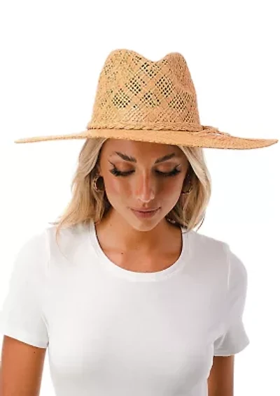 Wide Brim Straw Hat