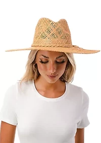 Wide Brim Straw Hat