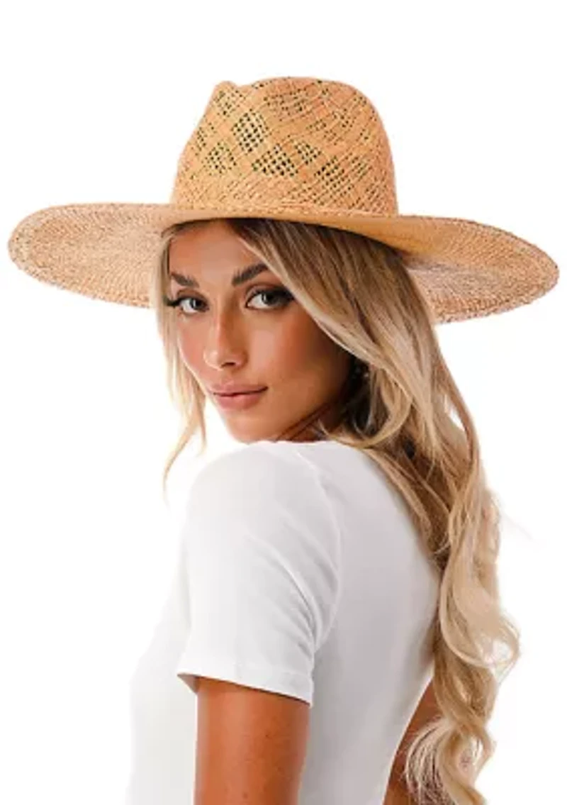 Wide Brim Straw Hat
