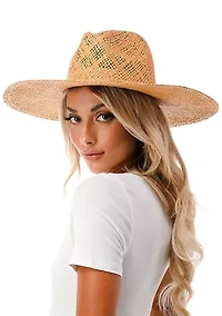 Wide Brim Straw Hat