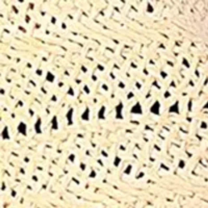 Braided Trim Straw Hat