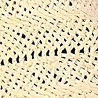 Braided Trim Straw Hat