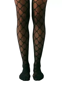 Ribbon Chain Tights