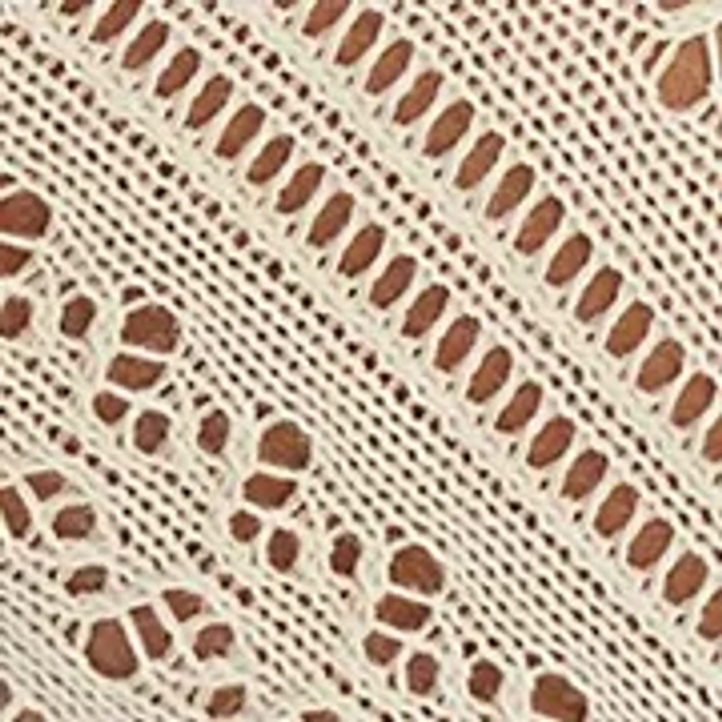 Misty Net Pointelle Tall Socks