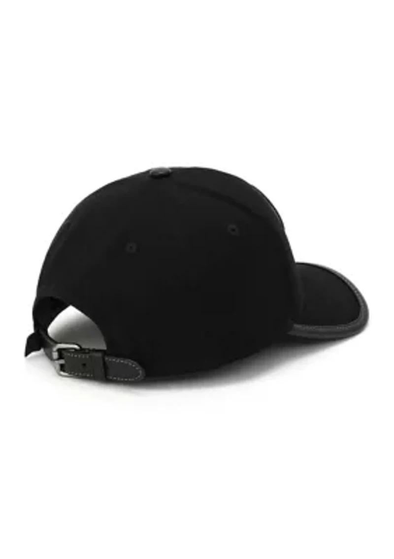 C Cotton Canvas Baseball Hat