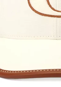 C Cotton Canvas Baseball Hat