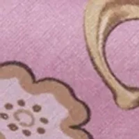 Waterfall Tea Rose Printed Handkerchief