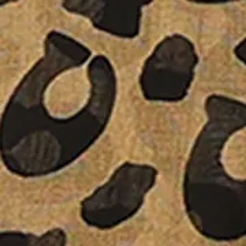 Leopard Printed Oblong Scarf