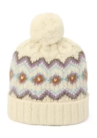Fair Isle Knit Beanie