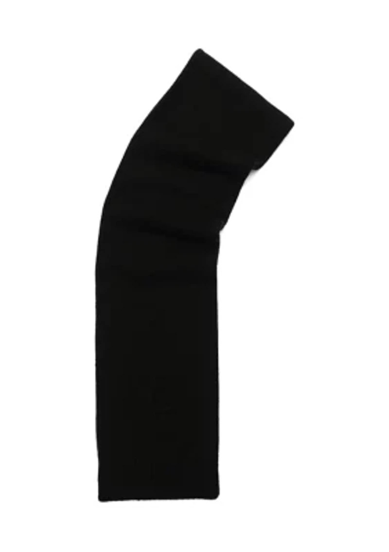 Embossed Knit Muffler