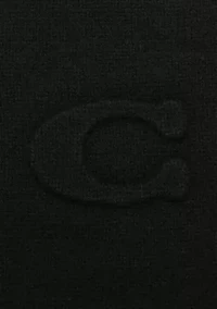 Embossed Knit Muffler