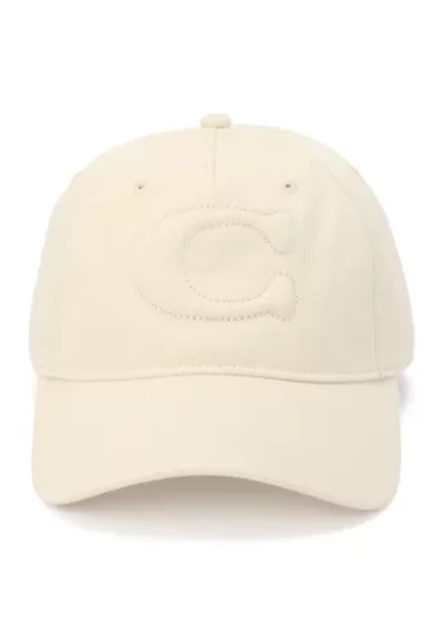 Sculpted C Baseball Hat