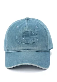 Sculpted C Baseball Hat