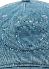Sculpted C Baseball Hat