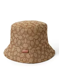 Signature C Jacquard Bucket Hat