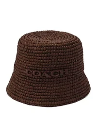 Straw Cloche Hat