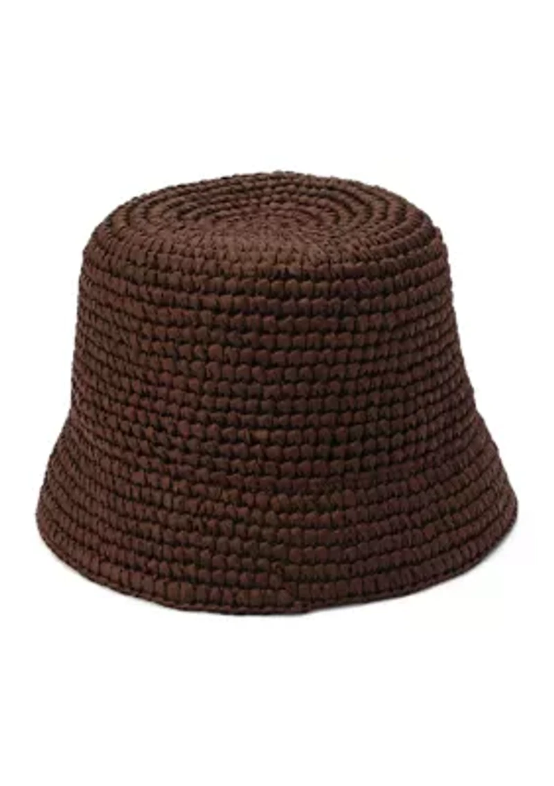 Straw Cloche Hat