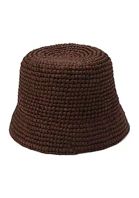Straw Cloche Hat