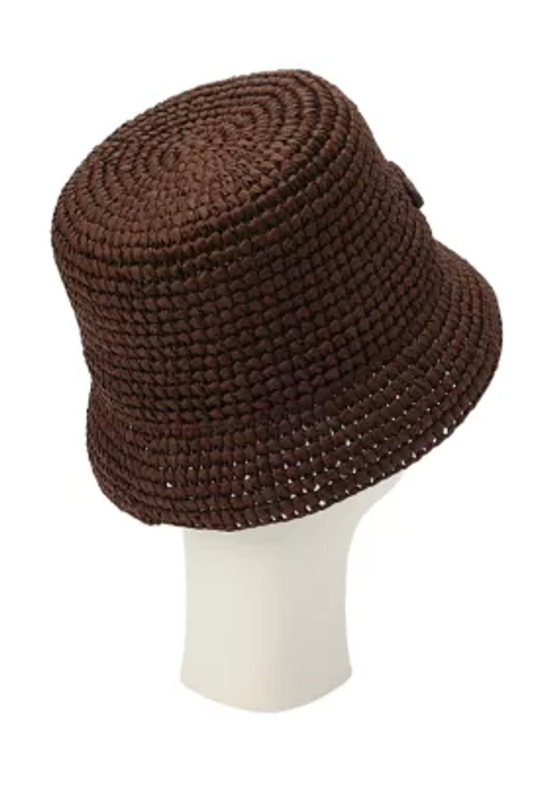 Straw Cloche Hat