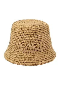 Straw Cloche Hat