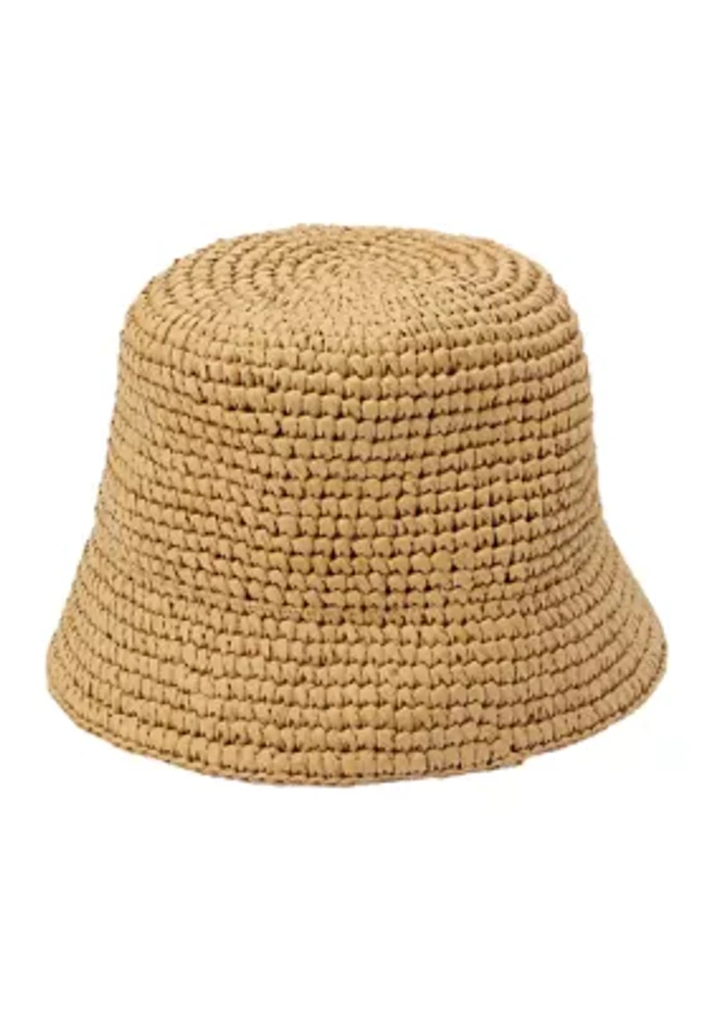 Straw Cloche Hat