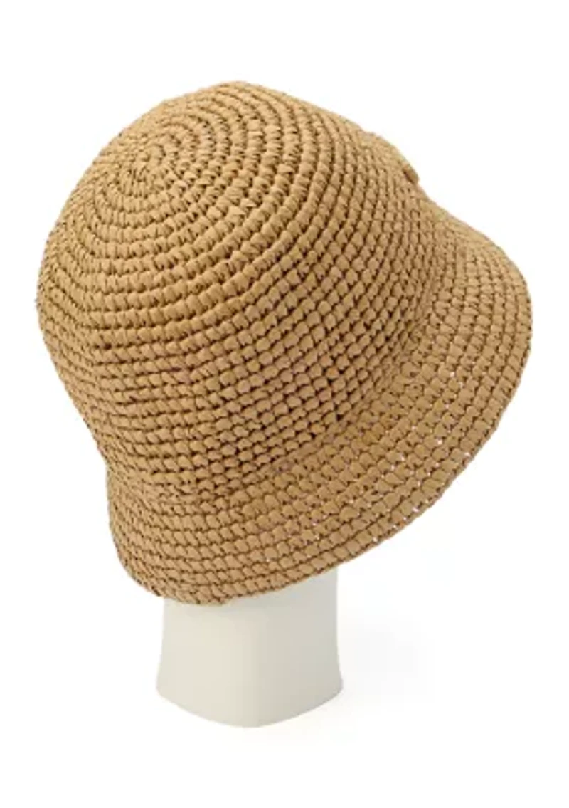 Straw Cloche Hat