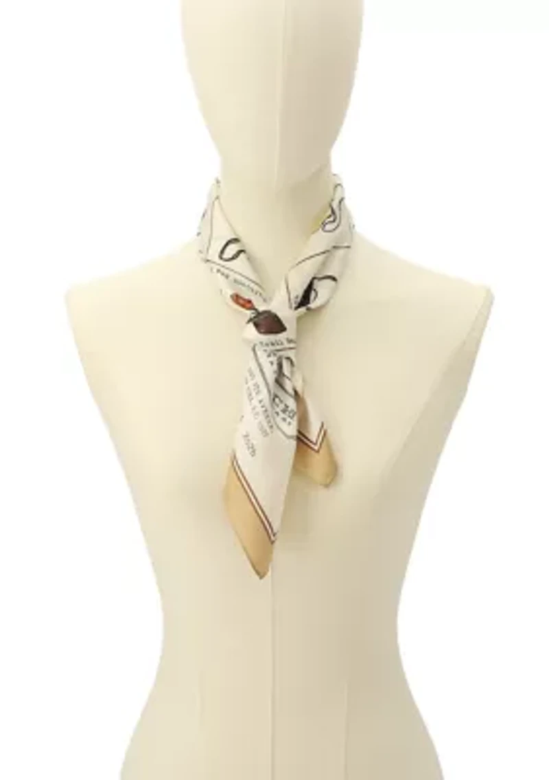 Catalog Printed Silk Bandana 