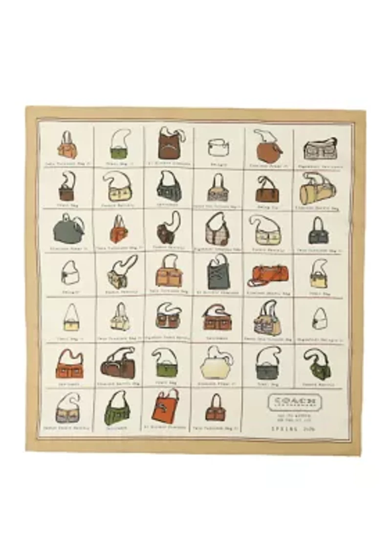 Catalog Printed Silk Bandana 