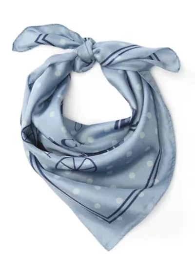 Horse and Carriage Dot Printed Bandana 