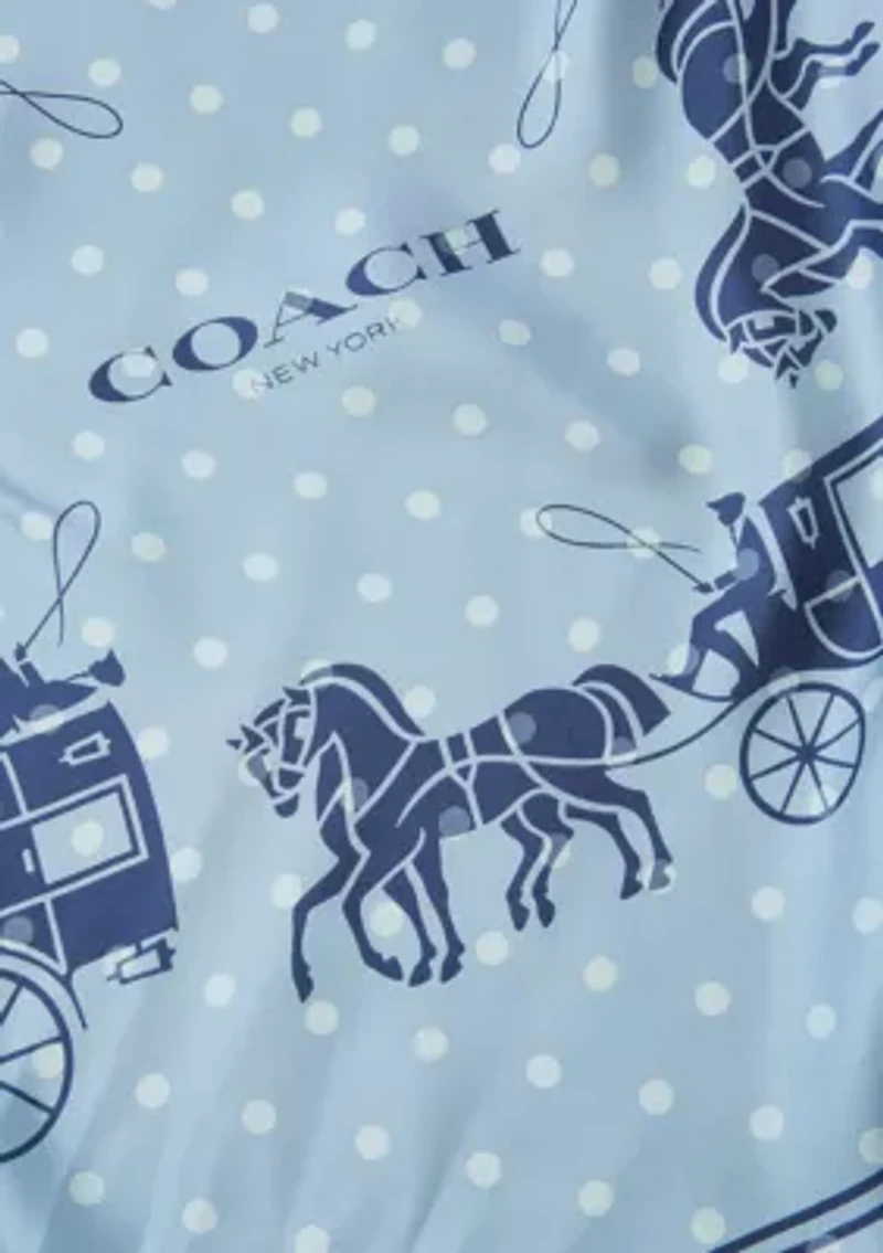 Horse and Carriage Dot Printed Bandana 