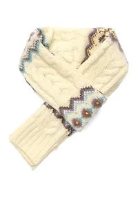 Fair Isle Knit Scarf