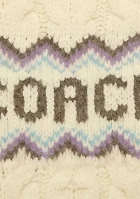 Fair Isle Knit Scarf