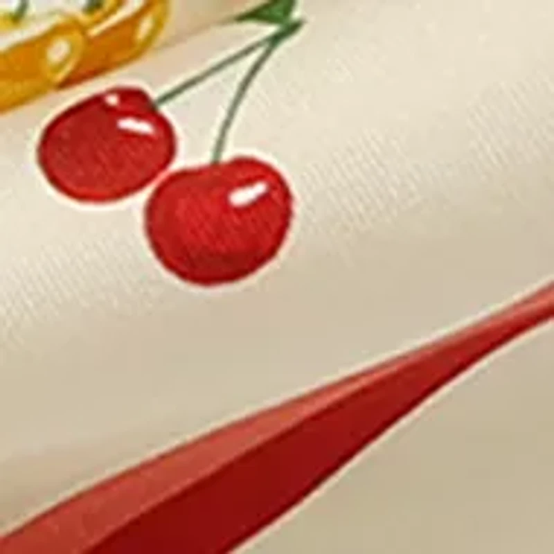 Cherry Mix Printed Silk Bandana
