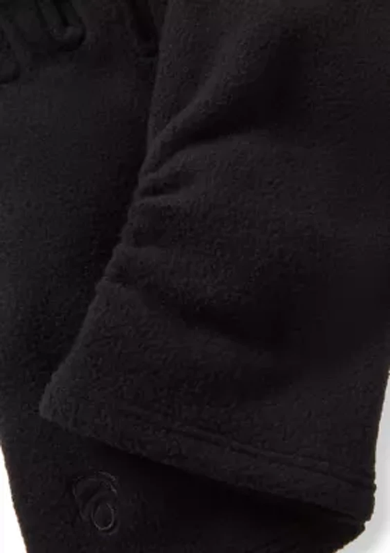 Fleece Ruched Gloves