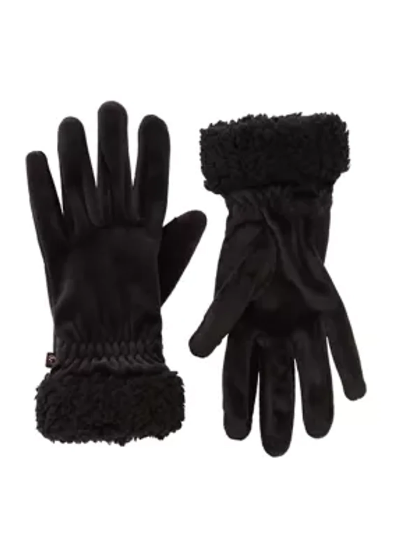 Velour Sherpa Gloves