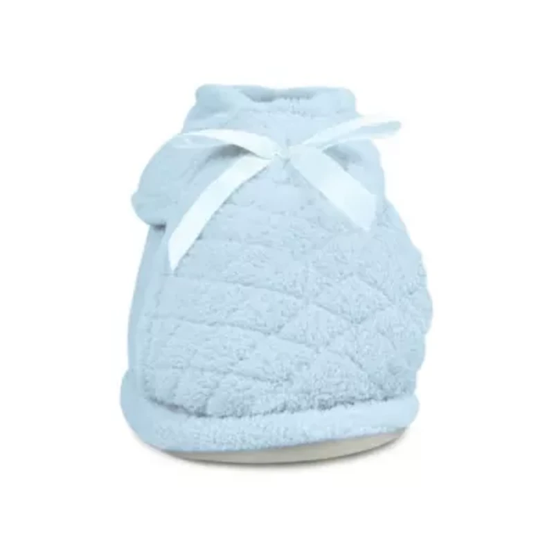 Women's Micro Chenille Adjustable Bootie Slippers