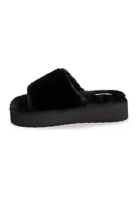 Womens Platform Slide Slipper