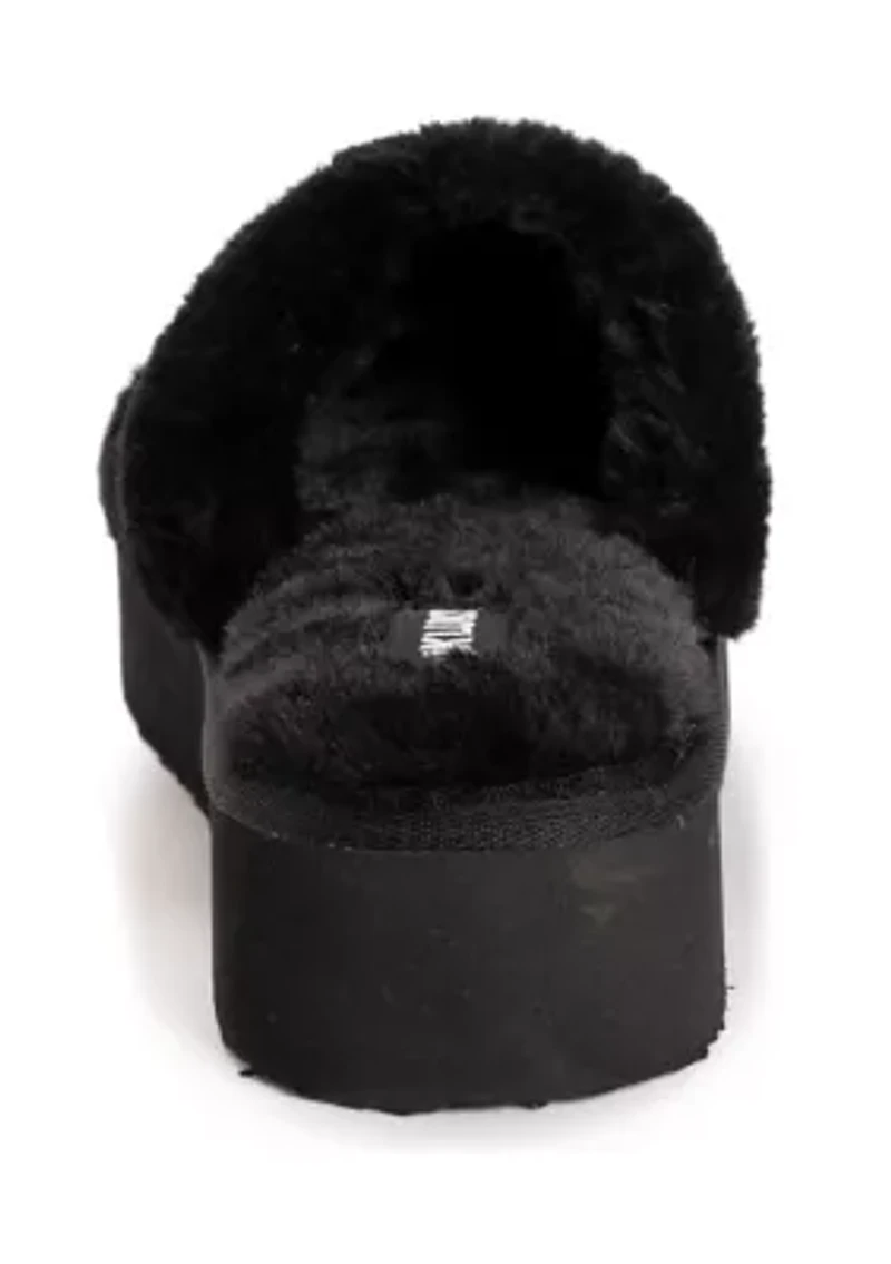 Womens Platform Slide Slipper