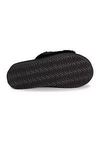 Womens Platform Slide Slipper