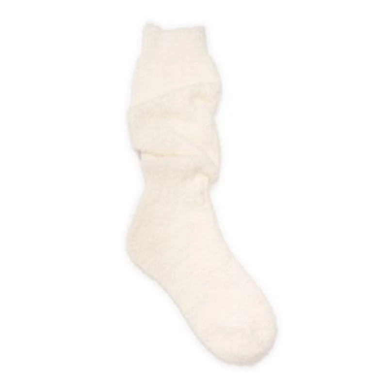 Womens Slouch Sparkle Cozy Sock