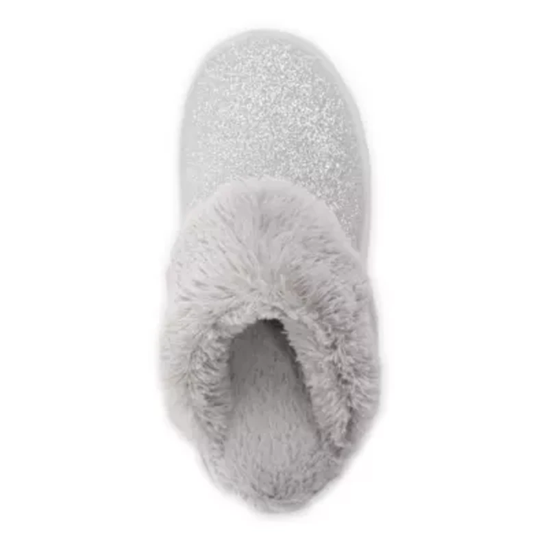 Womens Angled Sparkle Scuff