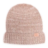 Womens Eyelash Rib Beanie