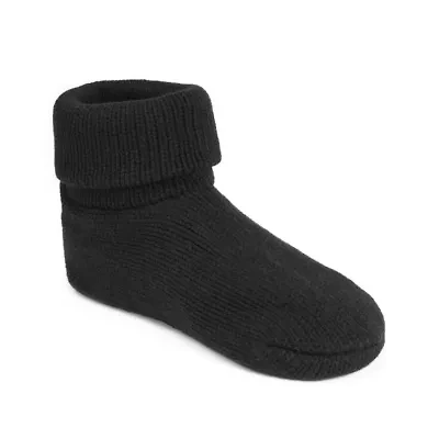 Womens Cuff Slipper Sock