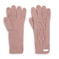 Womens Cozy Knit Gloves