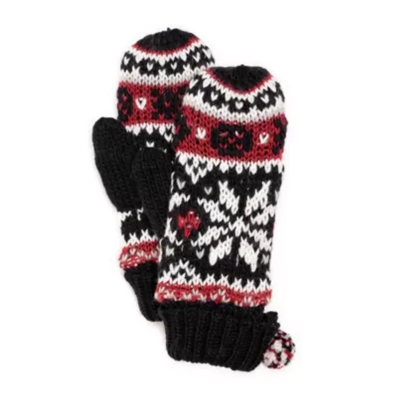 Womens Icelandic Patterned Mitten