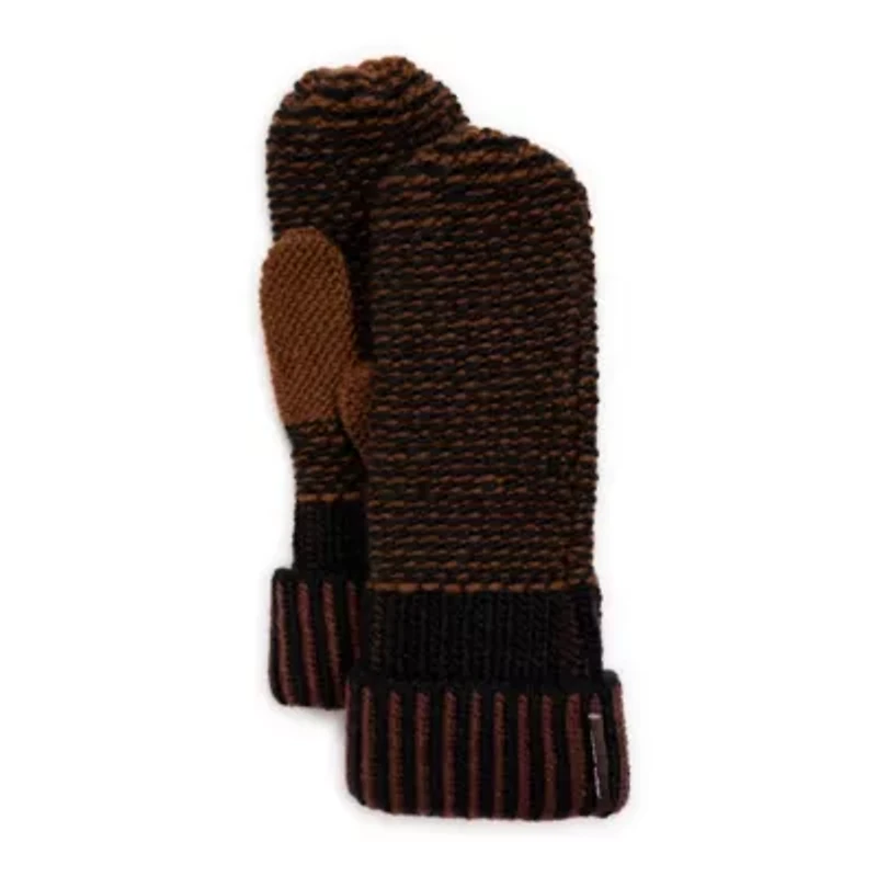 Womens Textured Mitten
