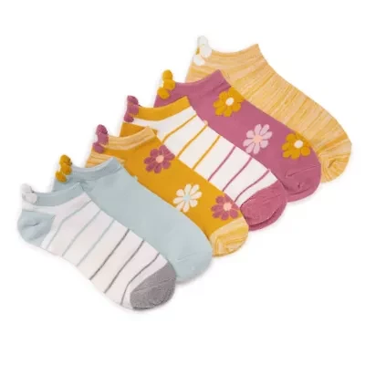 Women's 6 Pk 3D Tab Low Cut