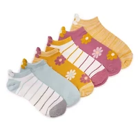 Women's 6 Pk 3D Tab Low Cut