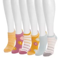 Women's 6 Pk 3D Tab Low Cut