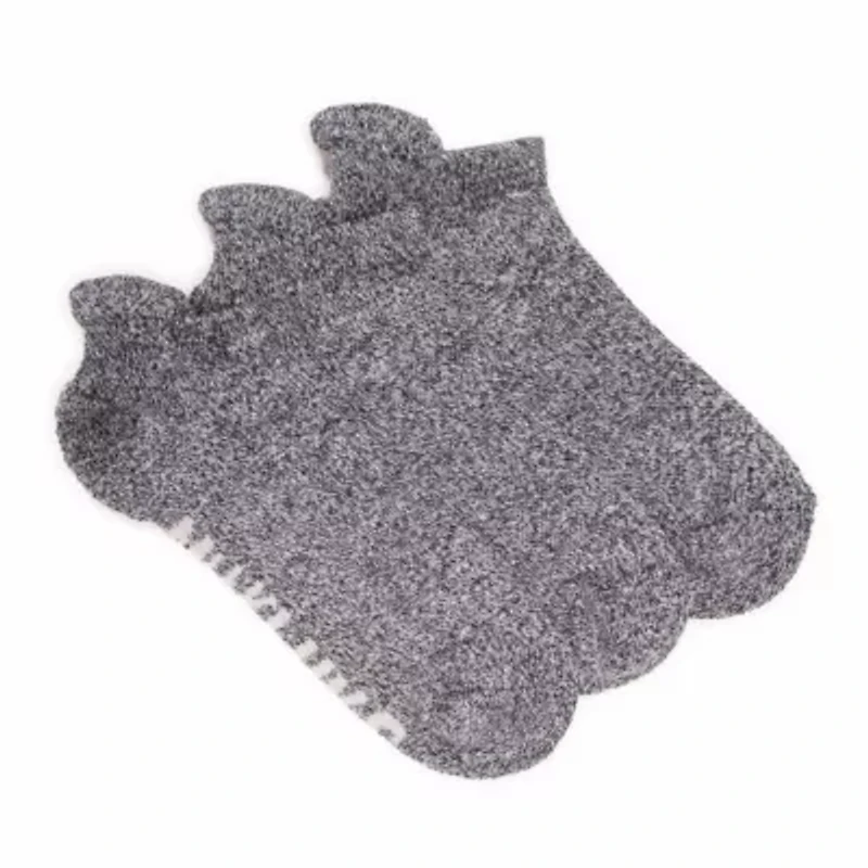 Women's 3 Pack Nylon Compression Ankle Socks